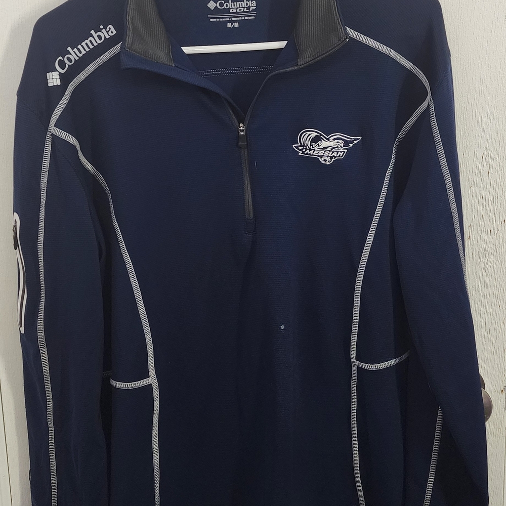 Columbia Navy Quarter-Zip Pullover